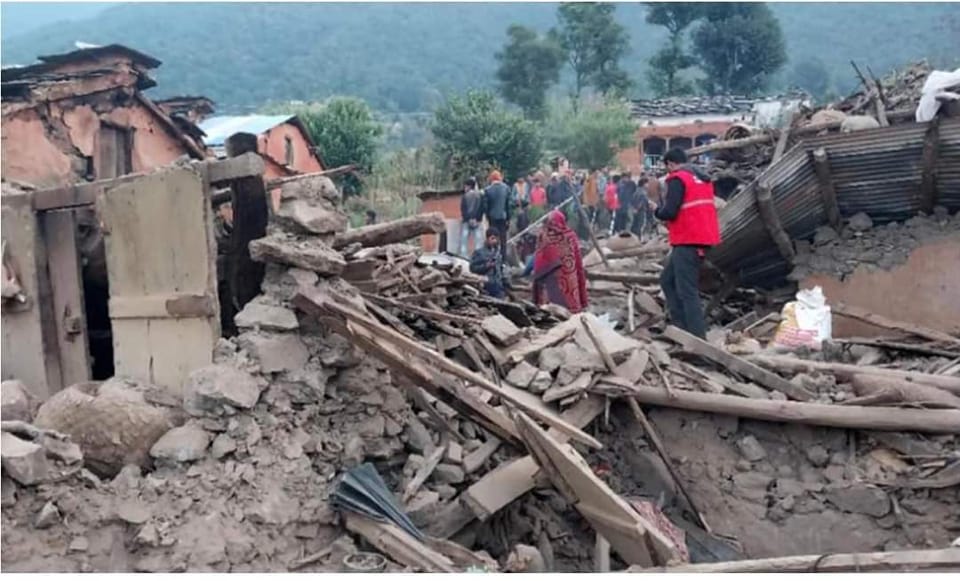 बाजुरामा भूकम्पबाट ४२ परिवार विस्थापित
