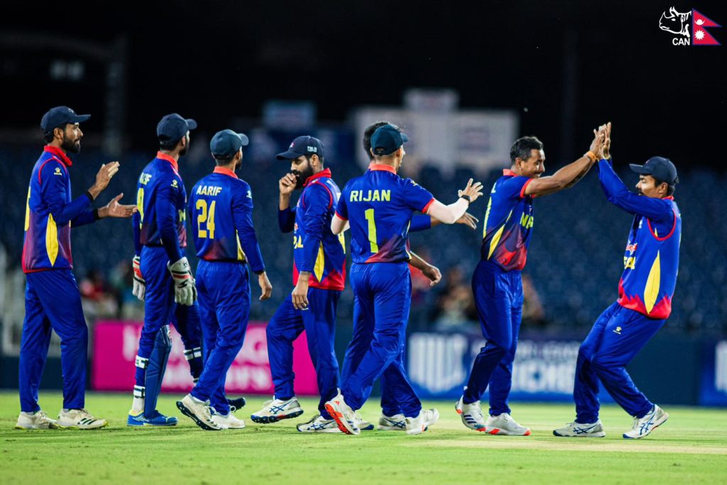 अमेरिकाविरुद्ध टी–२० सिरिजमा नेपालको ‘क्लिन स्विप’