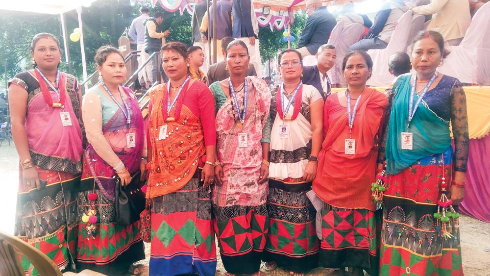 गाउँ हाँक्दै थारू भलमन्सा महिला