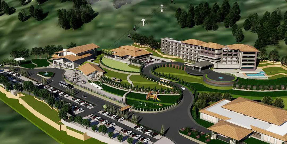 चिसापानीमा केबलकार सञ्चालनका लागि निर्माण सुरु