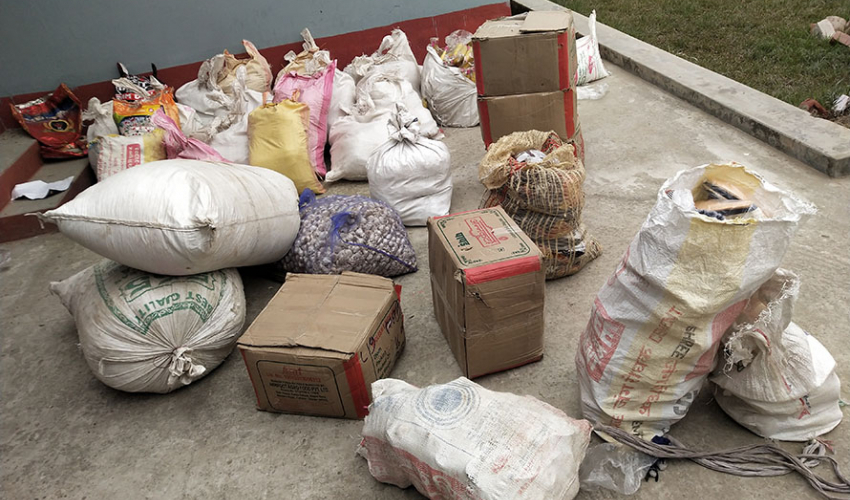 भन्सार छलिको सामान नियन्त्रणमा