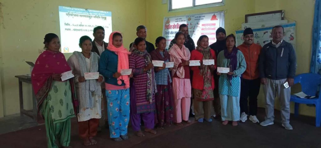 मानसिक स्वास्थ्य प्रबर्द्धनका लागि जीविकोपार्जन सहयोग