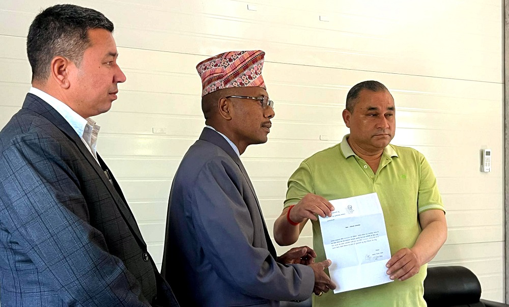 वन तथा वातावरणमन्त्री चौधरीद्वारा राजीनामा