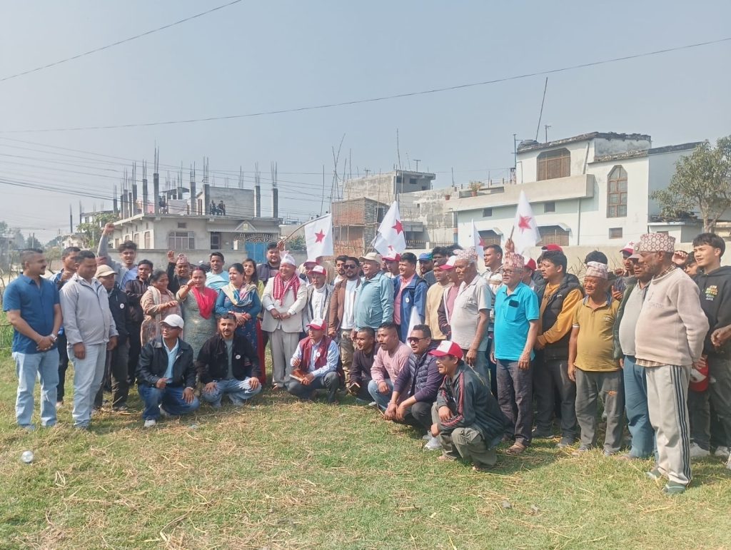 कैलाली–५ मा प्रेमबहादुर आलेको जनलहर बढ्दै