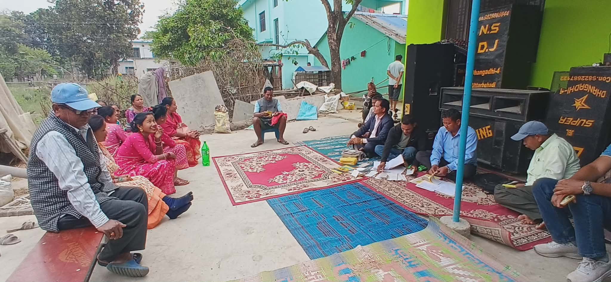 भजनीके कुँरी गाउँमे दहित गोट्यार सम्मेलन हुइना
