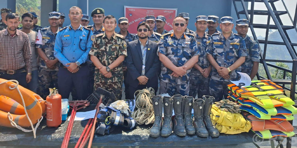 बैतडीमा अस्थायी मनसुन प्रतिकार्य बेस स्थापना